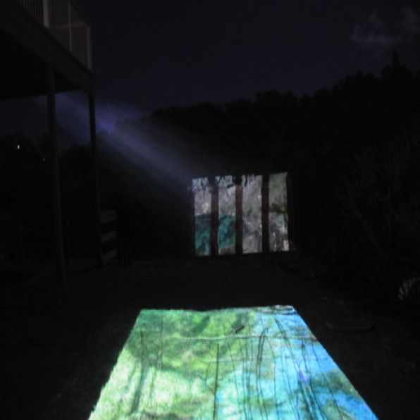 South Gorge Projection (across the gorge) and interactive projection (from the SLSC)